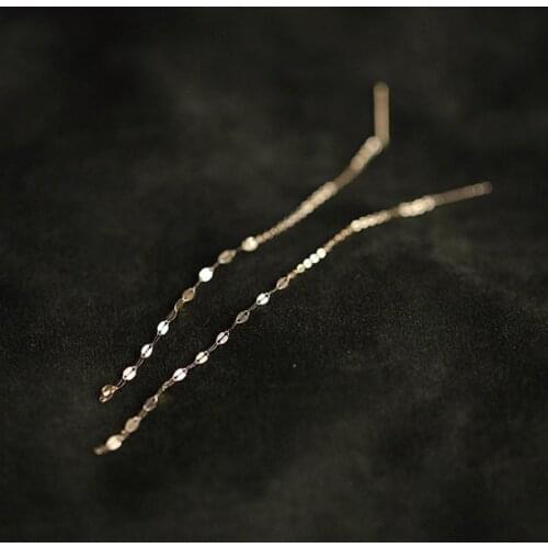 Dangle Earring Earrings Drop Silver Lips O Word Chain Tassel Stud Earring Women Gold Plating Earrings Summer Beach Party Jewelry