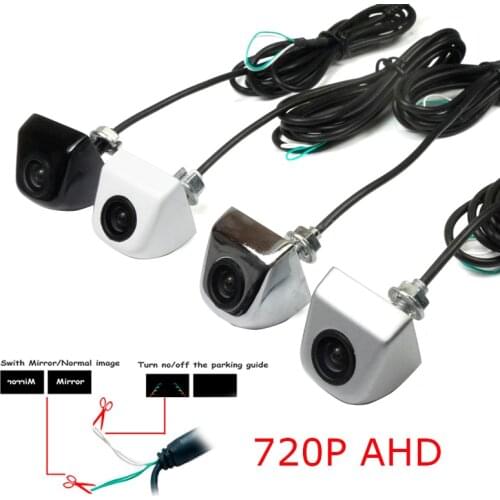 4colors 720P AHD170deg HD view Anti-Fog Front Backup Rear camera Night Vision Parking Camera Front side Zinc alloy