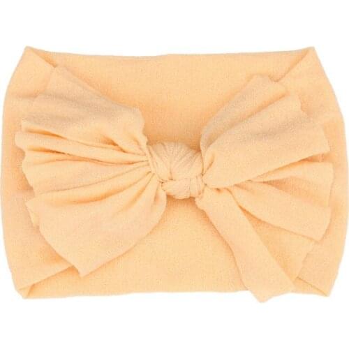 30 pcs/lot, 5 inch Children nylon silk stockings bow headband soft and comfortable high flick hair band hair accessories