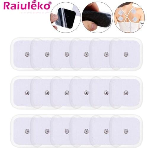 50/100P EMS Electrode Pads For Electric Tens Acupuncture Digital Therapy Machine Slimming Electric Body Massager Frequency Patch