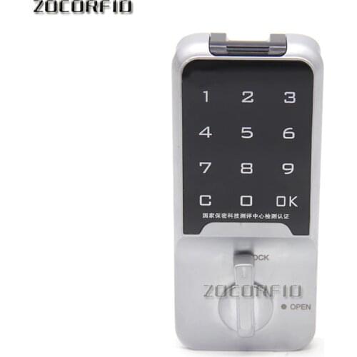 Touch Keypad Password Key Access Cabinet Door Lock Drawer Combination Lock Digital Electronic Security Coded For Locker