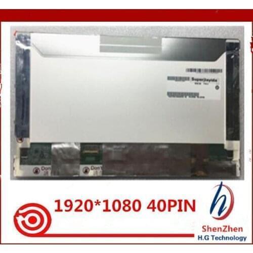 For AUO Matrix exact model B156HW01 V.7 matte 1920x1080 FHD 95%NTSC 60HZ LVDS 40PINS 15.6'' LED LCD Screen Panel Replacement