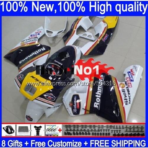 Body For HONDA NSR250R NS250 NSR 250 Rothmans Blue NSR 250R 1988 1989 131MC.89 MC16 MC18 PGM2 NSR250 R RR NSR250RR 88 89 Fairing
