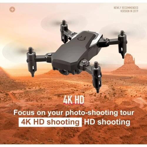 LF606 Mini Drone with Camera wifi FPV Foldable RC Mini Quadcopter with 4K Camera HD Altitude Mini Dron Kids Toy RC Helicopter