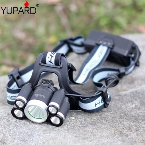 High power outdoor Rechargeable 3* T6+2*Q5 Led USB Head Lamp Waterproof Flashlight Head Torch Light For Out Fishing Headlamp