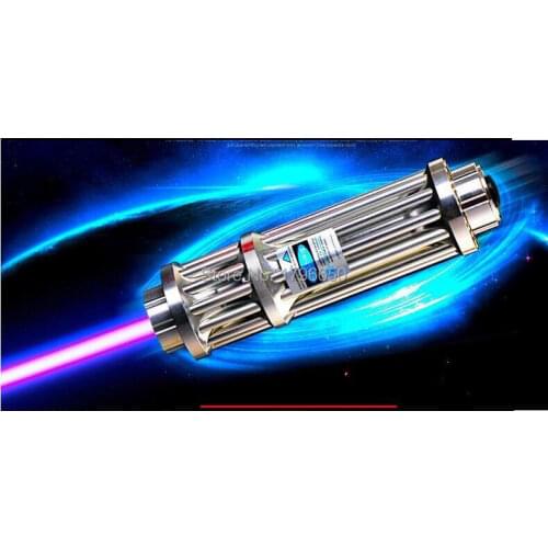 Most Powerful Military 100000m 100w 450nm Blue Laser Pointers Flashlight Light Burn Match Candle Lit Cigarette Wicked Hunting