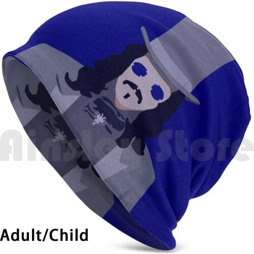 Dracula Beanies Knit Hat Hip Hop Vector Graphic Illustration Design Color Film Dracula Dracul Bram Stoker Gary