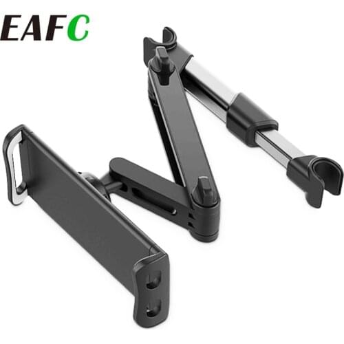 Telescopic Car Rear Pillow Phone Holder Tablet Car Stand Seat Rear Headrest Mounting Bracket for Phone Tablet 4-11 Inch