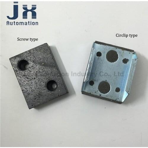 DBG/DBH Circlip Brake Pad 63*45*15 Screw Friction Pad Slitting Machine Friction Plate