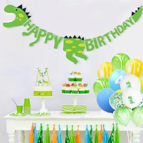 Dinosaur Party Suitable For 12 People Children Birthday Party Decorations Adult Kids Birthday Party Decoration Supplies