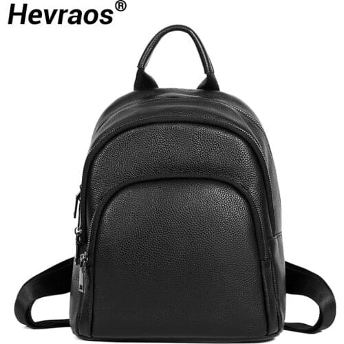 2021 Women Real Leather Backpacks High Quality Female Vintage Backpack For Girls Casual Travel Bagpack School Bag Ladies Mochila