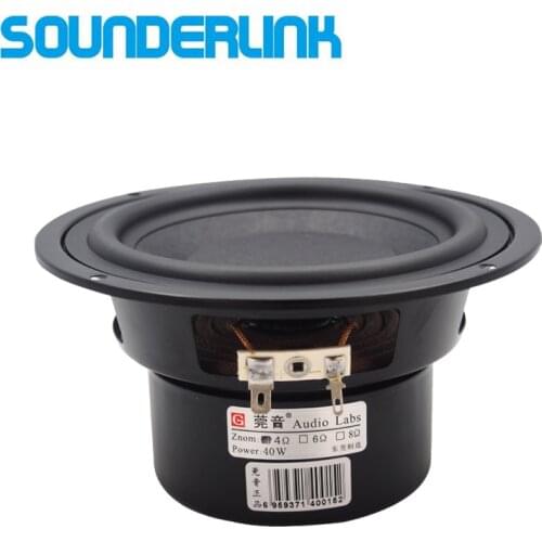 1 PC Audio Labs Top end 5 inch Linen cone 60W Bass driver woofer speaker subwoofer