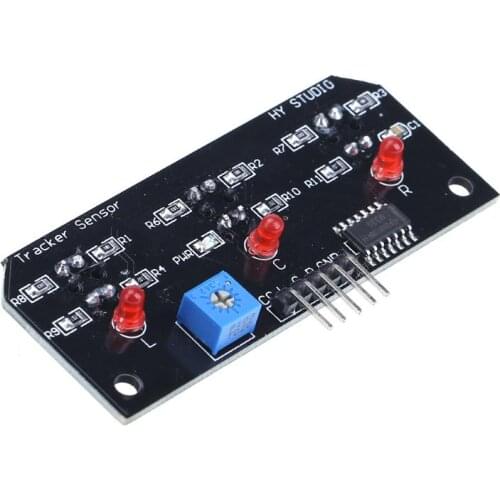 3 Channel CTRT5000 Track Sensor Infrared Line Module Parts Component for Arduino AVR Robot P4PM