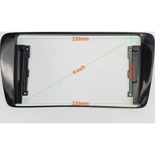 9 INCH Car Audio Frame GPS Navigation Fascia Panel Car dvd Plastic Frame Fascia is suitable for 2021 DONGFENG YUFENG V9
