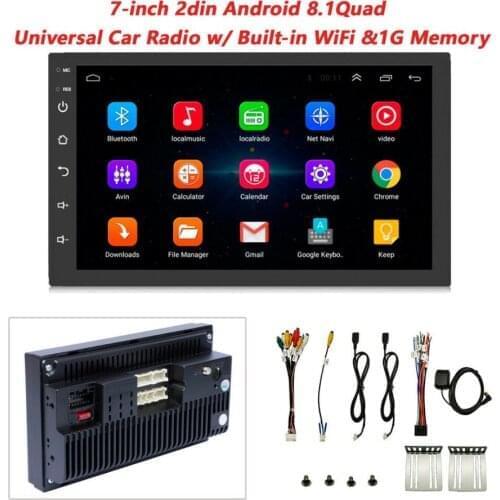2 Din 2GB RAM 32GB ROM Android 8.1 Car radio Multimedia Video Player Universal auto Stereo GPS MAP For Toyota Nissan Suzuki
