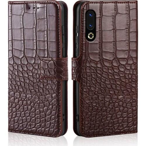 Phone Case For Meizu 16S Case Crocodile texture leather flip Case For Meizu 16S Case Cover