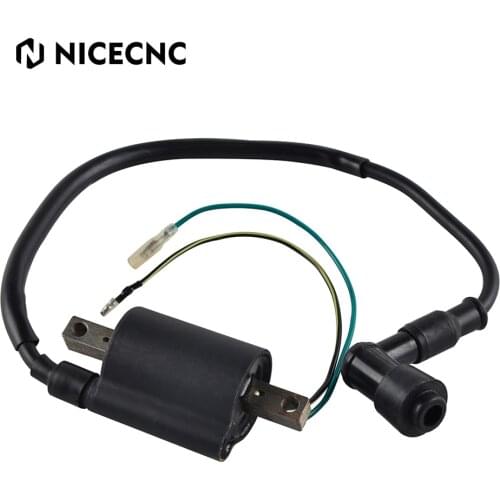 New 6V Ignition Coil Spark Plug Cap Dual Lead Dual Feed Electrical For Honda CB100 CB125S CL100 CL100S CL90 XL100 #30400-107-007