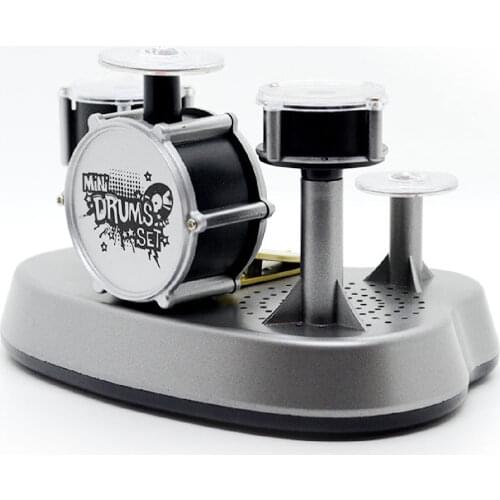 Electronic Mini Finger Drum With Sounds And Light Electronic Finger Drum Toy for Desk Musical Gift