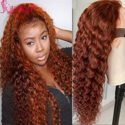 Deep Wave Lace Front Wigs Pre plucked Human Hair 13x6 Lace Frontal Wigs Bleached Knots 13x4 Glueless Lace Wigs with baby hair