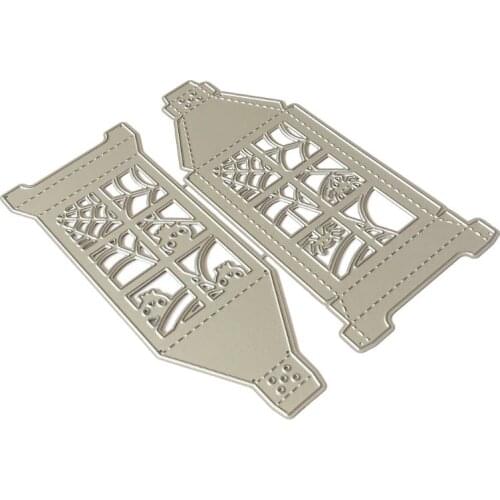 Halloween Spider Web Light Metal Cutting Dies Stencil Scrapbooking DIY Embossing 95AA