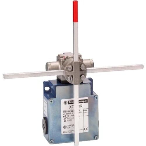 XCKMR54D1H29 Limit switch XCKMR - stay put crossed rods lever 6mm - 2x(2 NC) - slow - M20