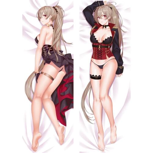 Game Azur Lane Dakimakura Cover 2WAY Peachskin Hugging Fullbody Printed Pillow Cover Otaku Bedding Pillowcase 50x150cm