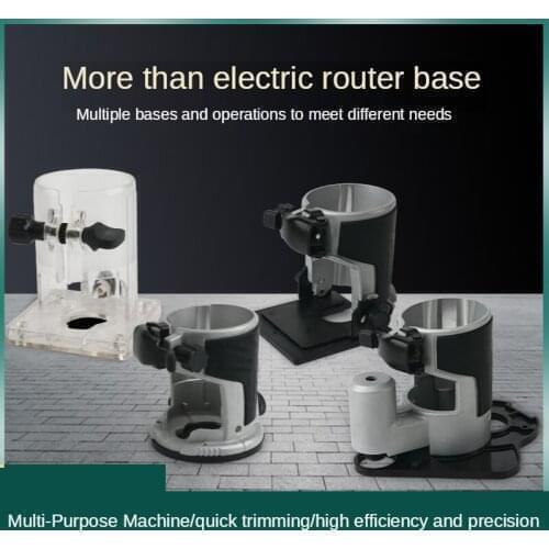 Trimming Machine Multifunctional Woodworking Tools Daquan Power Tools Decoration Hole Punching Machine Slotting Accessories