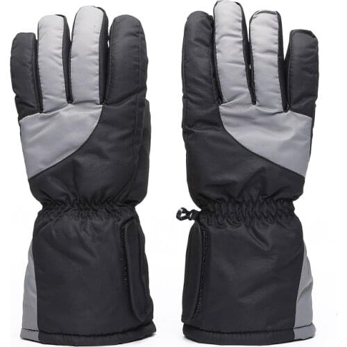 1Pair Battery Powered Electric Heated Winter Warm Gloves Ski Cycling Snow Mitten