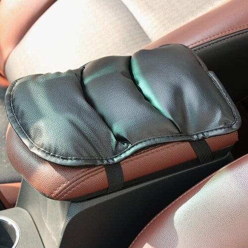 Car Armrests Center Console Seat Pad Soft PU Mats Cushion Cover For UAZ 31512 3153 3159 3162 Simbir 469 Hunter Patriot