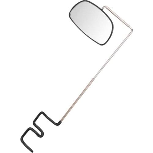 Practical Bicycle Helmet Rearview Mirror 360 Degree Mirror Aluminium Alloy Adjustment Helmet Mount Cycling Accessories