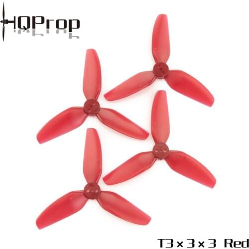GEPRC T3x3x3 Propeller Red/Black Suitable For CineLog30 Or CineRun And Other 3 Inch Drone Series RC FPV drone Repair accessories