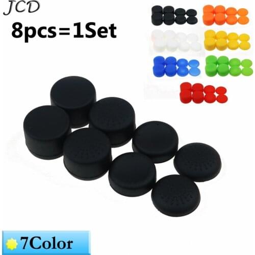 JCD Anti-Slip Silicone Thumb Grips Caps Case For Joy-Con Controller Analog Cover for Sony PS4 Slim PRO