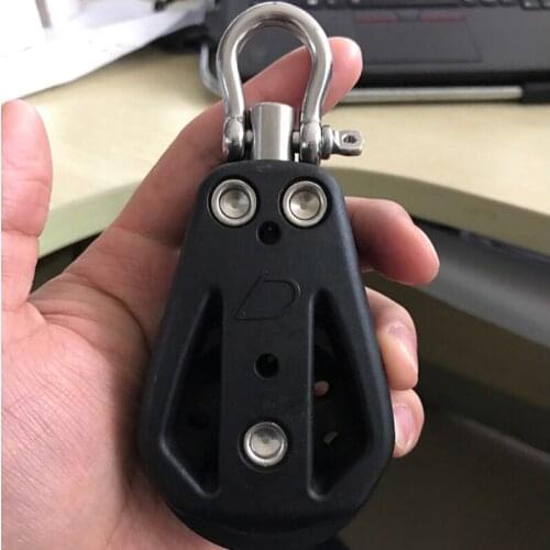 Port Sail Pulley Plastic Pulley Pailing Rope Special Pulley U Groove pulley Bearing U Groove Wheels 1pcs/lot Free Shipping