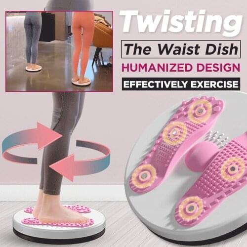 Twisting The Waist Dish Female Body Equipment Weight Loss Artifact Thin Waist Twisting Dance Machine Sports Fitness Equipment