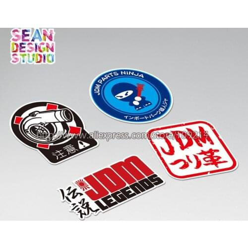 JAPAN Japanese Kanji JDM Racing auto car Vinyl Decal Sticker Styling Accessories Funny PVC Waterproof GX03