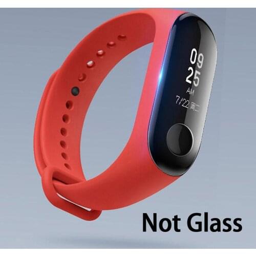 3Pcs Screen Protector Protect Film for Xiaomi Mi Band 3 Smart Wristband Bracelet