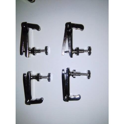16 PCs Silver Color Fiddle fine tuner String adjuster Fiddle parts 3/4-4/4