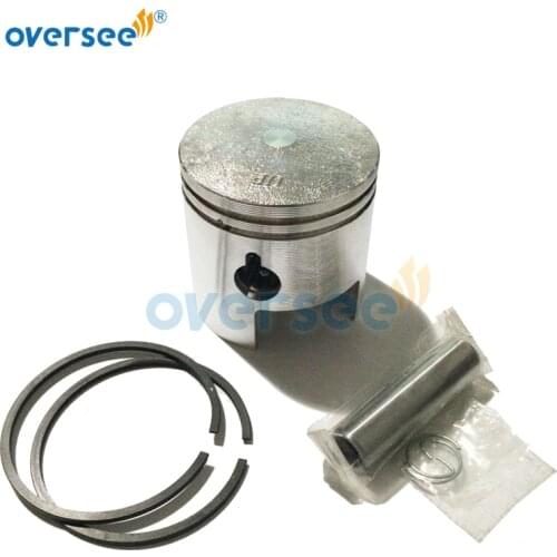 350-00001 STD Piston 60MM 350-00011 Ring set For Tohatsu Outboard Motor 18HP Hidea HDX T18 Engines
