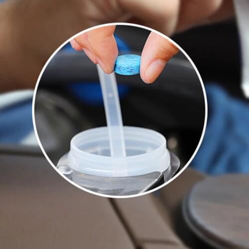 6Pcs Car Solid Cleaner Effervescent Tablets Spray Cleaner for Mazda 2 3 5 6 CX5 CX7 CX9 / Subaru Forester Outback Legacy Impreza