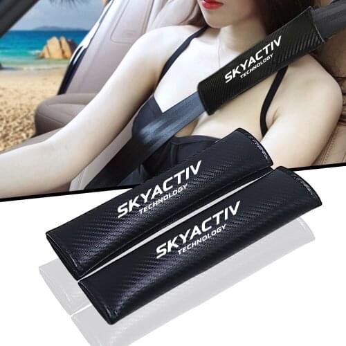 Car Comfortable Driving Seat Belt Shoulder Harness For SKYACTIV Mazda 3 mazda 6 CX 5 CX-5 CX3 323 car Styling