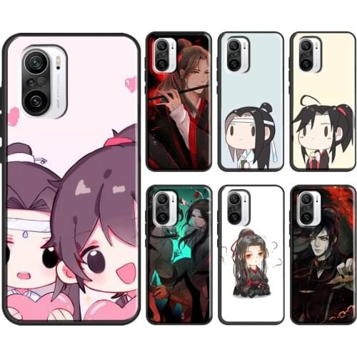 Mo Dao Zu Shi Wei Wuxian Lan wangji For POCO X3 M3 F2 Pro Case For Xiaomi Mi 10T 9T Pro Note 10 Lite A2 Mi 11 A3 Phone Coque