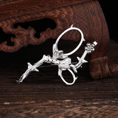 Серебряные броши на одежду HELON China At AliExpress