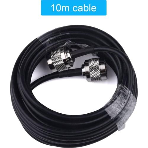 10m RG6 Coaxial Cable N male to N male connector RF Adapter 50-3 Cable 50ohm For Mobile Phone Signal Booster