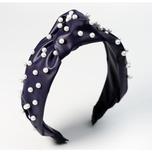 Fraise Accessory Pearl Knotted Crown