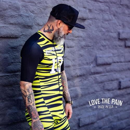 Love The Pain Men sleeveless skinsuit Triathlon summer set cycling jersey Maillot ciclismo clothing jersey mujer Running clothes