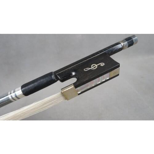 Best Balance Strong 1pcs plaid Carbon fiber violin bow 4/4 #5731