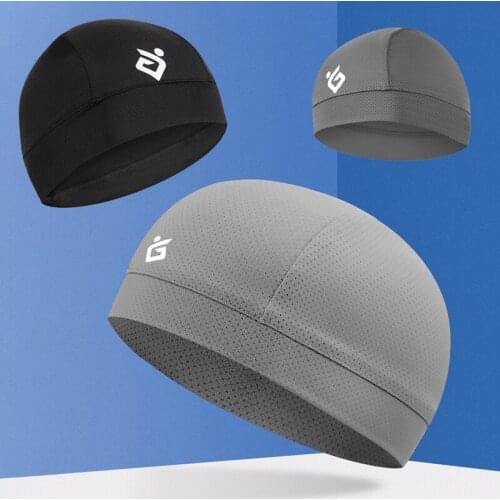 Cooling Skull Cap Helmet Lining Breathable Sweat Wicking Cycling Sports Running Hat Comfortable Outdoor Hiking Cap Quick Dry Cap