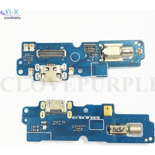 Wholesale Price USB Charging Flex Cable with Vibration Motor for ASUS Zenfone 4 MAX Pro ZC554KL Dock Conector Flex Cable