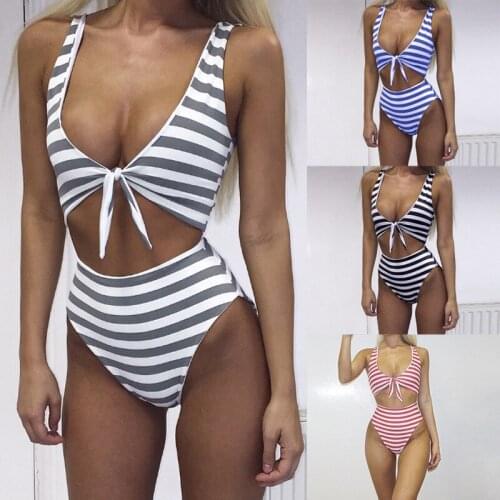 Split swimsuit bikini striped bow swimming swimwear bathing suit women two piece micro bikini girl swimsuit girl swimsuit