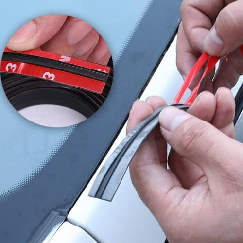 Rubber Car Door Seal Auto Roof Windshield Sealant Protector Seal Strip Sound Insulation Window Seals For Auto